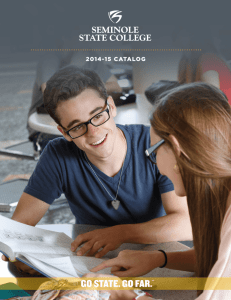 Seminole State College Catalog 2014-15