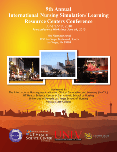2010 Conference Brochure - International Nursing Association for