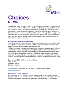 Choices - MS-UK