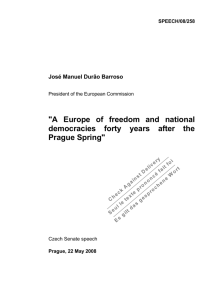 A Europe of freedom and national democracies forty years