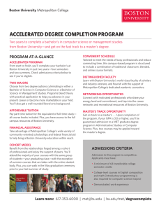 accelerated degree completion program
