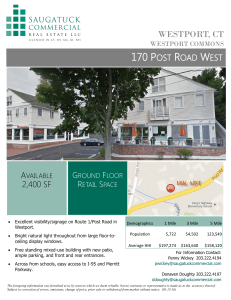 170 POST ROAD WEST - Saugatuck Commercial Real Estate