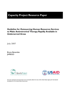 Guideline for outsourcing Human Resources Management to make