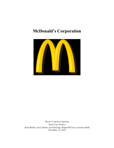 McDonald's Corporation