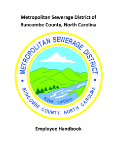 Metropolitan Sewerage District of Buncombe County, North Carolina