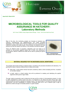 Microbiological Tools for Quality Assurance in
