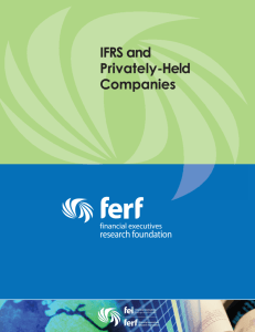 IFRS and privately held companies