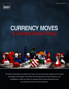 Currency Moves - Bloomberg Briefs