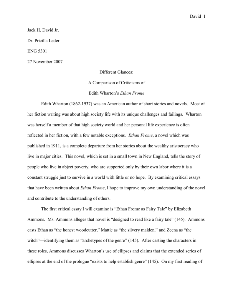 Реферат: Failure In Ethan Frome Essay Research Paper