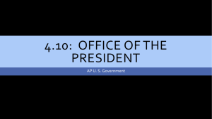 Office of the president
