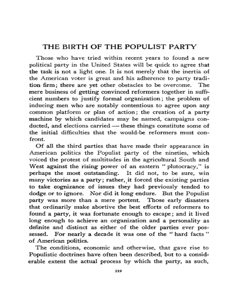 the-birth-of-the-populist-party-collections