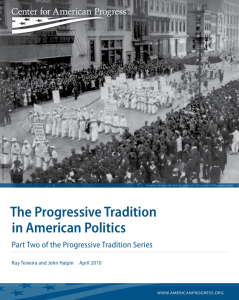 The Progressive Tradition in American Politics