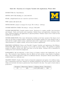Math 455 - University of Michigan–Dearborn