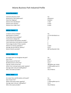 Atlanta Business Park Industrial Profile