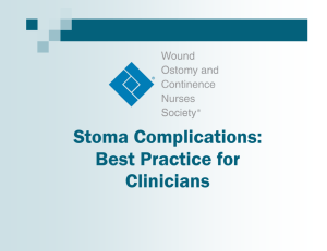 Stoma Complications: Best Practice for Clinicians