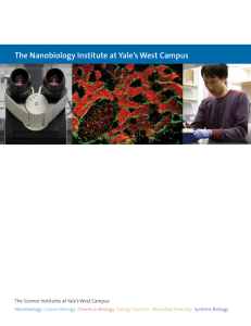 The Nanobiology Institute at Yale's West Campus