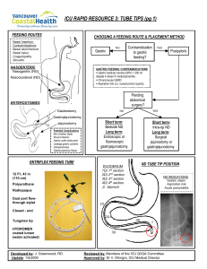 Icu Rapid Resource 3: Tube Tips (pg 1)