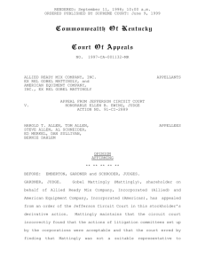 1997-CA-001132  - Kentucky Supreme Court Opinions
