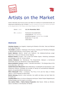 Artists on the Market