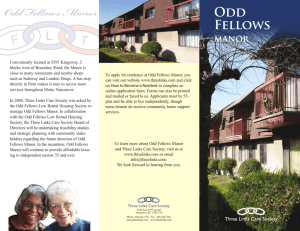 Odd Fellows Manor - Three Links Care Society
