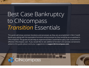 View Guide Best Case Bankruptcy Transition