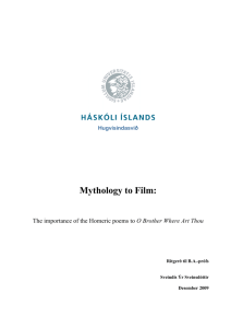 Mythology to Film