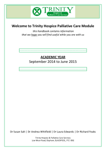 Medical Students Handbook - Trinity Healthcare Professionals