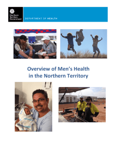 Overview of Men's Health in the Northern Territory