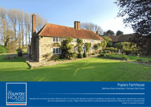 Poplars Farmhouse - The Country House Company