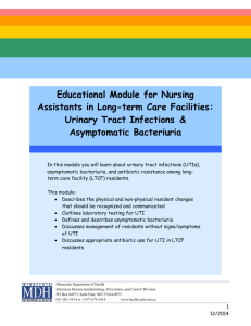 Educational Module for Nursing Assistants in Long