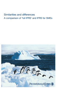 Similarities and differences – A comparison of 'full IFRS'