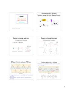 Conformational Analysis Conformational Analysis