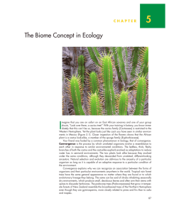 The Biome Concept in Ecology