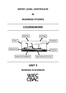 coursework unit 5