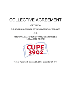 Unit 5 Collective Agreement