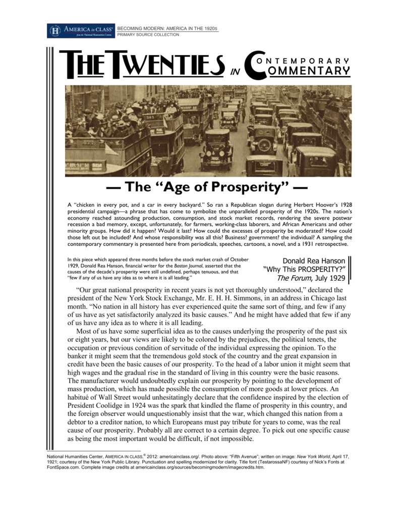 collected-commentary-economic-prosperity-in-the-1920s