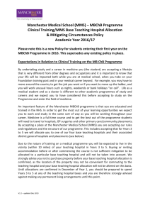 2016 MMS Base Hospital Allocation Policy and Process v1.1