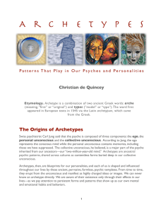 Archetypes - Christian de Quincey