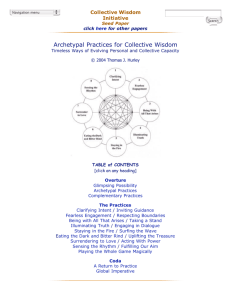 Archetypal Practices for Collective Wisdom