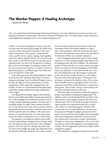 The Worker Puppet: A Healing Archetype - The Online