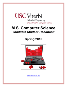 Dear CS student, - USC - University of Southern California