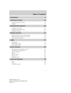 Table of Contents