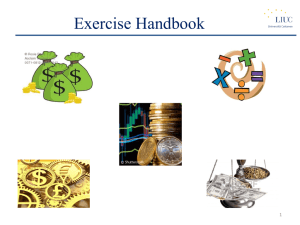 Exercise Handbook