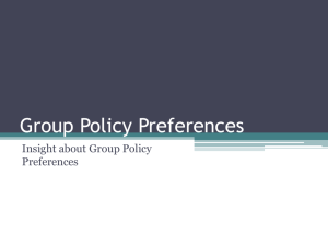 Group Policy Preferences
