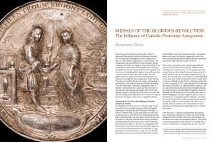 Medals of the Glorious revolution - Historical and Commemorative