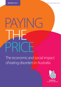 The economic and social impact of eating disorders in australia