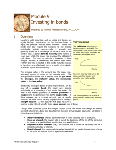Investing in bonds - it