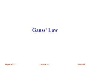 Gauss' Law