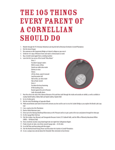 the 105 things every parent of a cornellian
