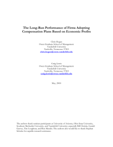 The Long-Run Performance of Firms Adopting